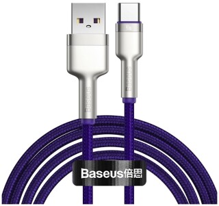 

Кабель Baseus USB to IP 2.4A 1m Purple (CALJK-A05)