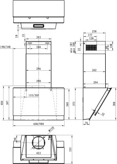 

Каминная вытяжка Gorenje WHI649B21S