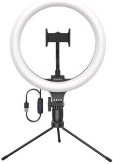 

Светильник Baseus Live Stream Holder-table Stand Black CRZB10-A01 (Кольцевой осветитель)