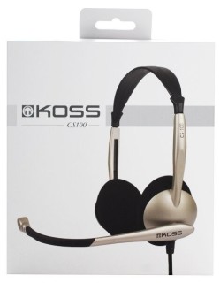 

Компьютерная гарнитура Koss CS100i серебристый