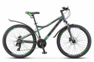 Велосипед взрослый STELS Navigator-610 D 26 V010 Серый/зелёный (LU088299 LU093801*14) от Imperiatechno