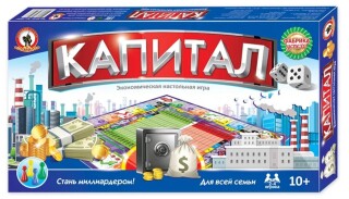 

Настольная игра Русский стиль Игра экономическая. Капитал (03497)