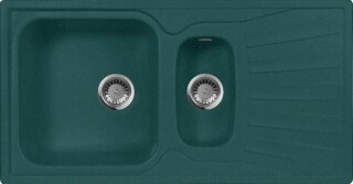 

Кухонная мойка АкваГранитЭкс M-09K зеленый