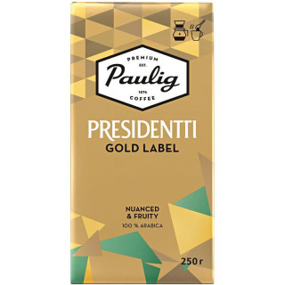 

Кофе Paulig Presidentti Gold Label 250г (в зернах)
