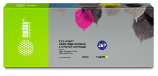 Фото - Расходный материал для печати Cactus CS-SJIC26PY желтый расходный материал для печати cactus cs tnp22y желтый