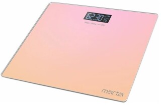 

Напольные весы Marta MT-SC1691 оранжево-розовый