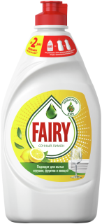 

Средство для мытья посуды Fairy 0.45л сочный лимон