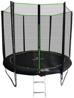 

Батут Misoon 8ft-252 BASIC внешняя сетка+лестница