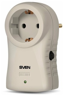 

Удлинитель Sven SF-S1 (1 розетка) серый