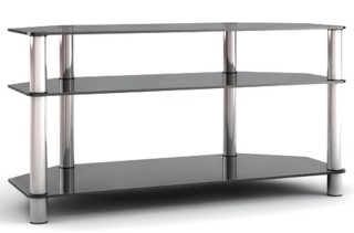 

Стойка под телевизор MD FLATFORM TV 13 хром/дымчатый