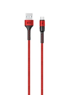 

Кабель EXPLOYD EX-K-1319 USB-microUSB 1М красный