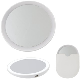 

Косметическое зеркало Uniel ULK-F73 SW/DIM/RECH WHITE