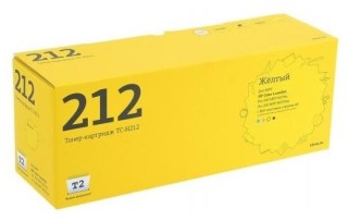 

Расходный материал для печати T2 CF212A желтый (TC-H212)