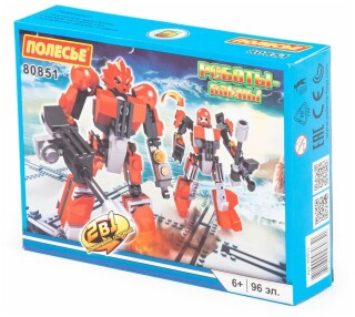 

Конструктор Полесье Классик Роботы-воины-1.5 (96 элементов) (80851)