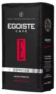 

Кофе Egoiste Espresso 250 gr Ground Pack Vacuum (молотый)
