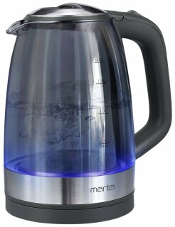 

Чайник Marta MT-1079 серый мрамор