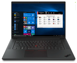 

Ноутбук Lenovo ThinkPad P1 Gen 4 Win 10 Pro black (20Y3001ERT)