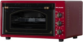 

Мини-печь Willmark WOF-365RG темно-красный