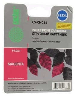 

Расходный материал для печати Cactus CS-CN055 933 MAGENTA