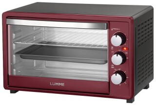 

Мини-печь Lumme LU-1709 бордовый гранат