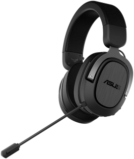 

Компьютерная гарнитура ASUS TUF Gaming H3 WL черный (90YH02ZG-B3UA00)