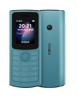 

Телефон Nokia 110 DS 4G Aqua (TA-1386)