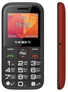 

Телефон teXet TM-B418 красный