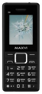 

Телефон Maxvi C9i black-black
