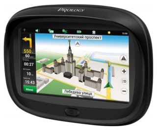 

GPS-навигатор Prology IMAP MOTO черный (Навител)