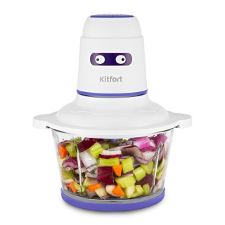 

Измельчитель Kitfort KT-3050-1 бело-фиолетовый