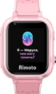 

Умные часы Кнопка Жизни Aimoto Маруся IQ 4G розовый/розовый (8108801)