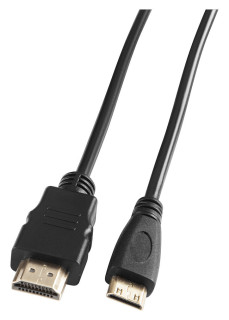 

Кабель Buro mini-HDMI (m)-HDMI (m) 3м черный (BHP-MINHDMI-3)