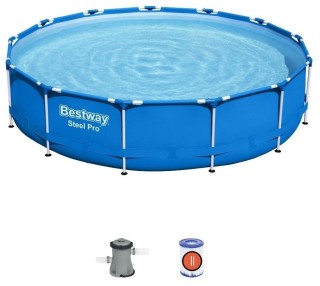 

Бассейн BestWay STEEL PRO 396х84см с набором (5612E)