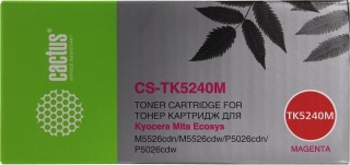 

Расходный материал для печати Cactus CS-TK5240M MAGENTA