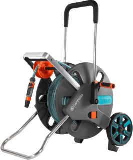 

Тележка для шланга GARDENA CleverRoll L Easy серый шланг 25м (18522-32.000.00)