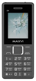 

Телефон Maxvi C9i grey-black