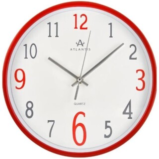 

Часы настенные Atlantis 61230A красный