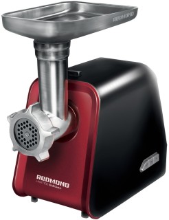 

Мясорубка Redmond RMG-1250 черный/красный