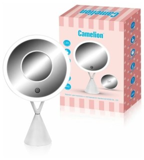 

Косметическое зеркало Camelion M282-DL C01 белый
