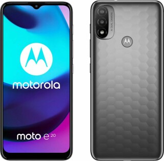 

Телефон Motorola Moto e20 2/32Gb серый (XT2155-8)