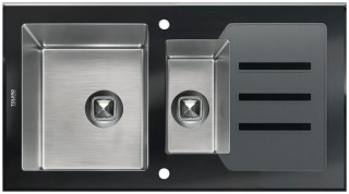 

Кухонная мойка Tolero Ceramic Glass TG-920K Черная