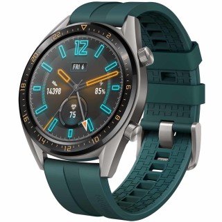

Умные часы Huawei Watch GT Active 46мм 1.4 титановый серый/темно-зеленый