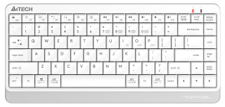

Клавиатура A4Tech Fstyler FBK11 белый/серый