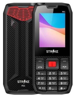 

Телефон Strike P21 BLACK+RED