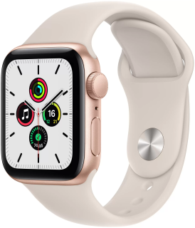 

Умные часы Apple Watch SE A2352 44мм золотой (MKQ53ZP/A)