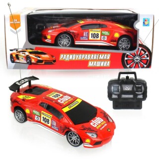 

Игрушка на радиоуправлении 1 TOY Спортавто оранжевая (Т13839)