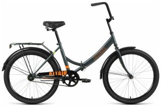 

Велосипед для подростков Altair CITY 24 темно-серый/оранжевый (RBK22AL24010)