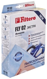 

Мешок для пылесоса Filtero FLY 02 (4) Extra