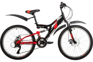 

Велосипед для подростков Foxx 24SFD.FREELD.14BK2 черный