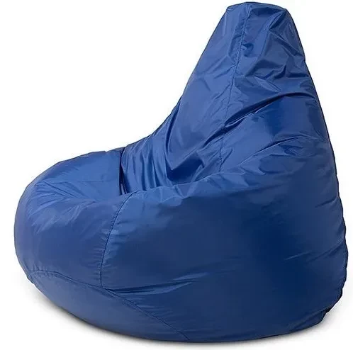 Кресло-мешок Loftyhome Груша L оксфорд синий пуффбери кресло мешок груша оксфорд l бежевый оксфорд